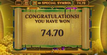 Crypt of the Dead: Winnings