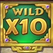 Wild x10 symbol in Hidden Valley slot