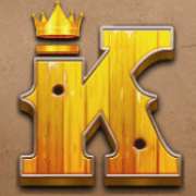 K symbol in Wild West Gold slot