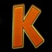 K symbol in Retro Tiger slot