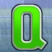 Q symbol in Knockout Football slot