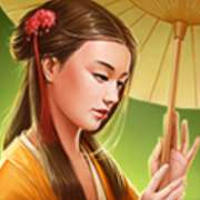 Girl symbol in Sakura Dragon slot
