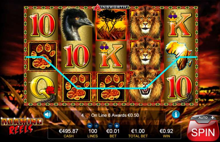 Slots gratis Roaming Reels
