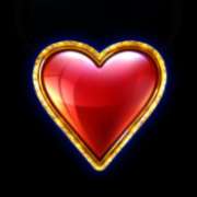 Hearts symbol in Vegas High Roller slot