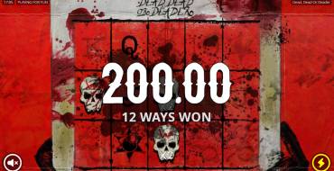 Dead, Dead or Deader: Winnings