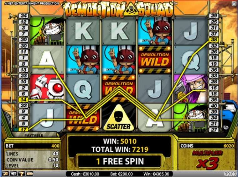 Play Demolition Squad slot