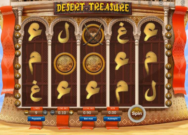 Play Desert Treasure slot