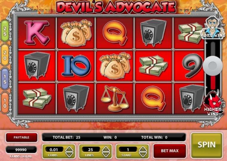Play Devil’s Advocate slot