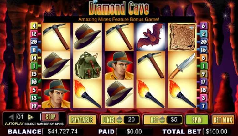 Play Diamond Cave slot