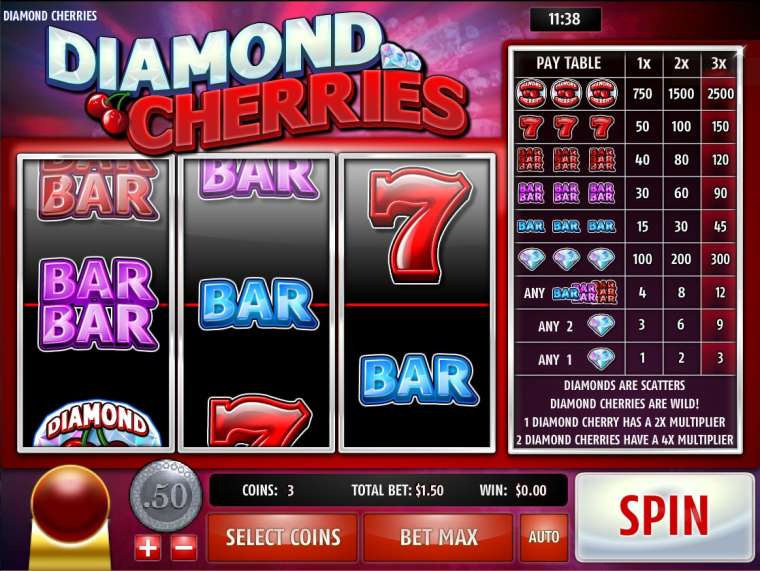 Play Diamond Cherries slot