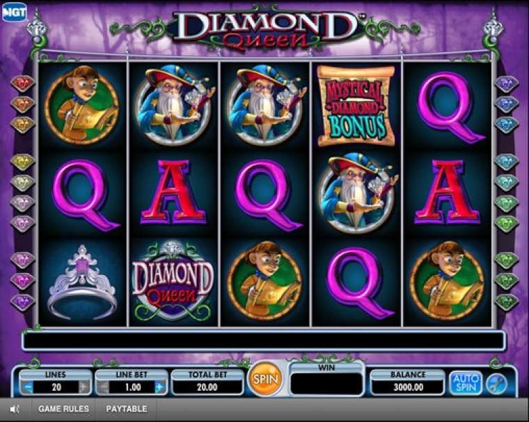 Play Diamond Queen slot