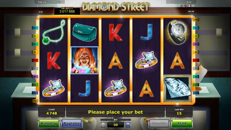 Play Diamond Street slot
