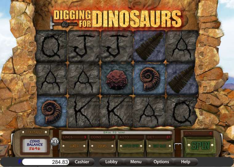 Play Digging for Dinosaurs slot
