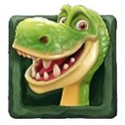 Dino Drop: Green dinosaur