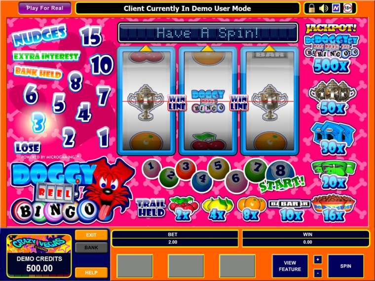 Play Doggy Reel Bingo slot