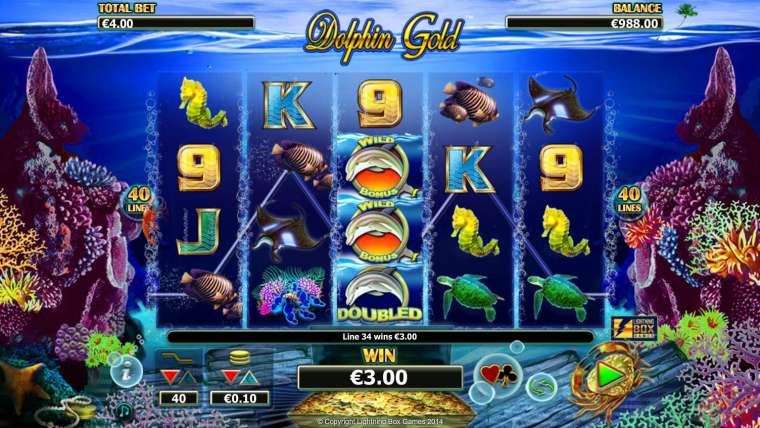 Play Dolphin Gold slot