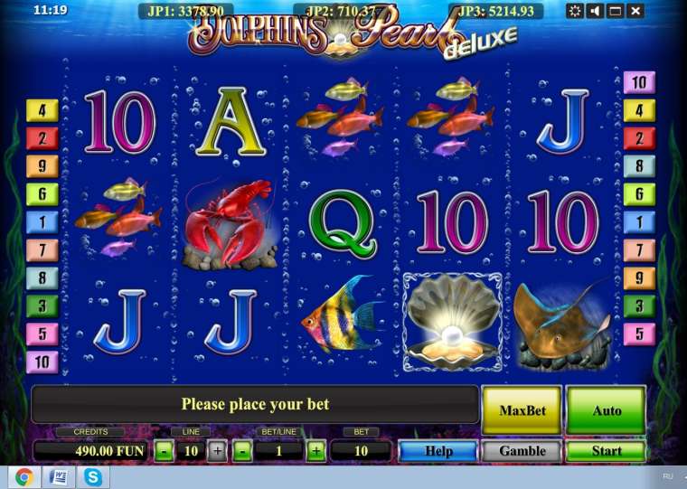 Play Dolphin’s Pearl Deluxe slot