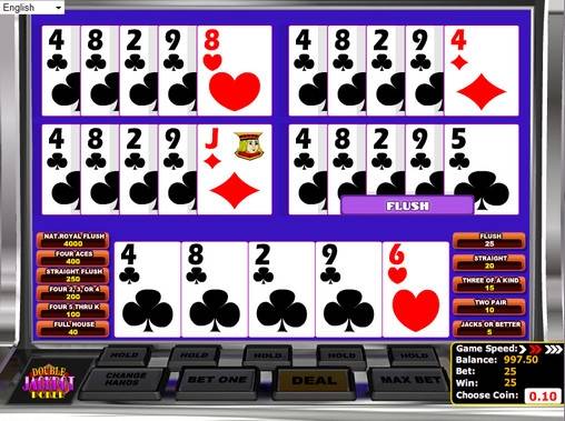 Double Jackpot Poker online