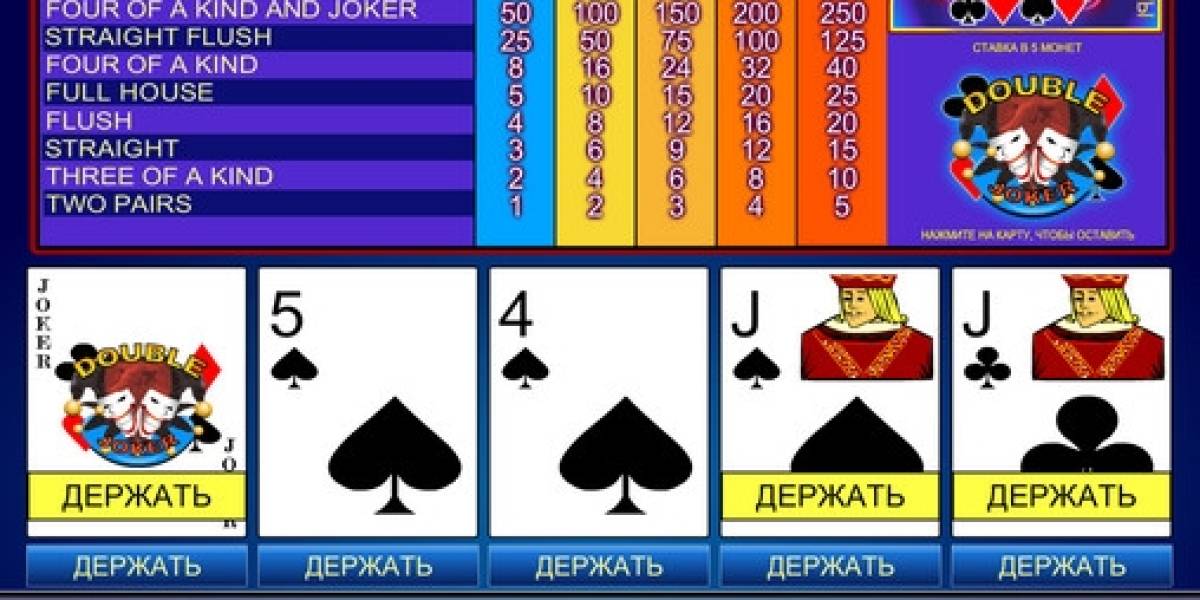 Double Joker Poker online