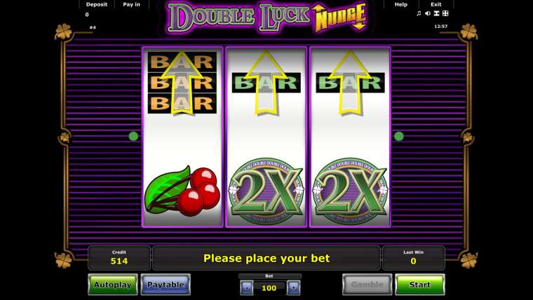 Play Double Luck Nudge slot
