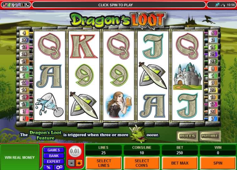 Play Dragon’s Loot slot