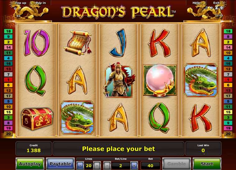 Play Dragon’s Pearl slot