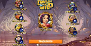 Dwarfs Gone Wild: Slot machine
