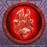 Fire symbol in Elemental Gems Megaways slot