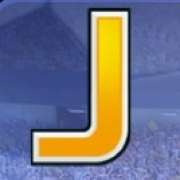 J symbol in Knockout Football slot