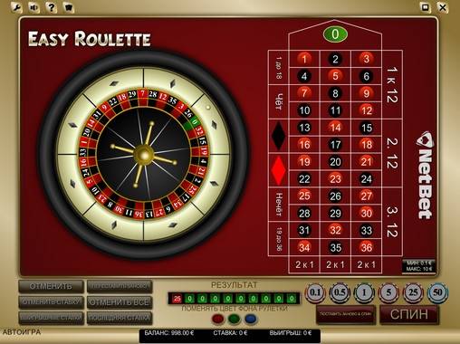 Easy Roulette online