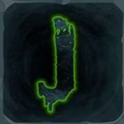 J symbol in House of Ghosts slot