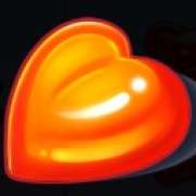Heart symbol in Sugar Rush slot