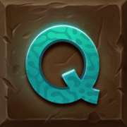 Q symbol in Gator Gold Gigablox slot