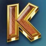 K symbol in Might of Zeus slot