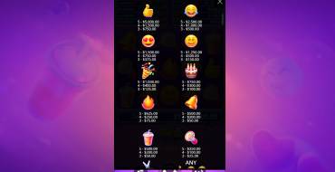 Emotiwins: Payout table
