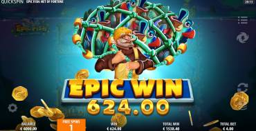Epic Fish: Net of Fortune: Winnings