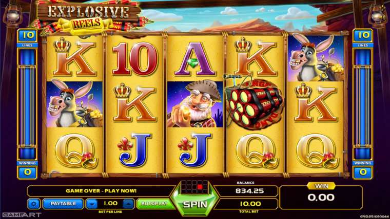 Play Explosive Reels slot