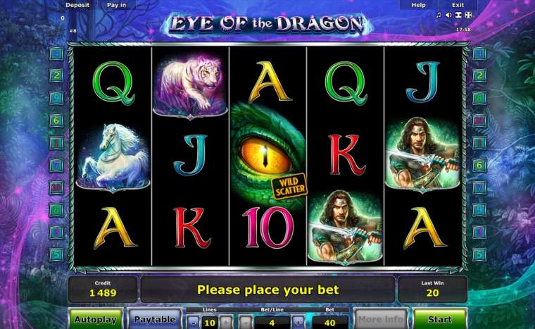 Play Eye of the Dragon slot