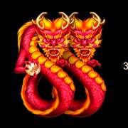 Red dragon symbol in 9 Dragon Kings slot