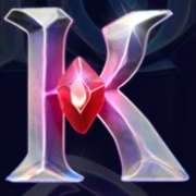 K symbol in Book of Dragons slot
