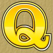 Q symbol in Mega Moolah slot