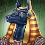 Anubis symbol in Cat Wilde and the Pyramids of Dead slot
