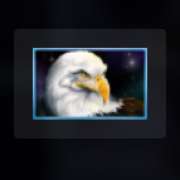 Hawk symbol in Mythic Wolf Sacred Moon slot