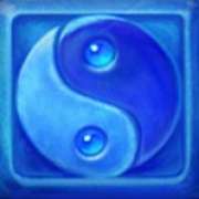 Blue coin symbol in Mystic Orbs slot