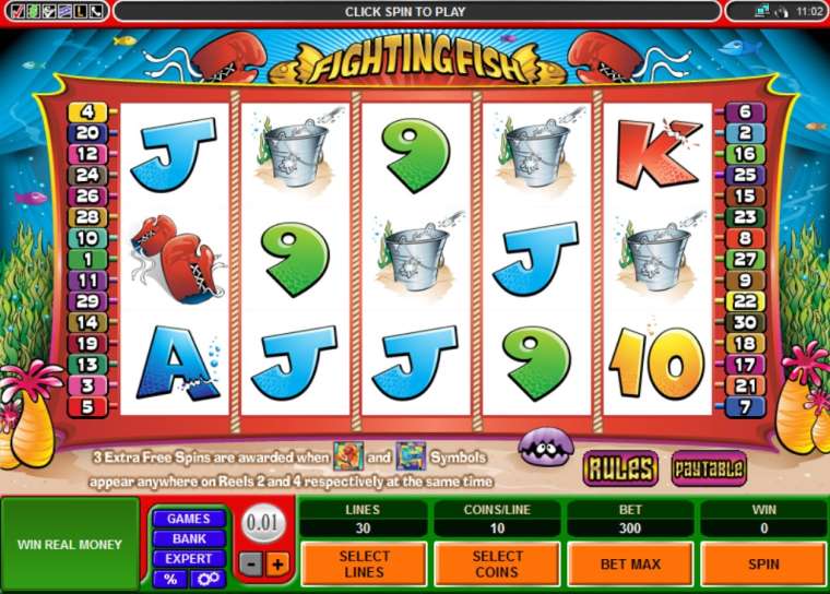 Play Fighting Fish slot