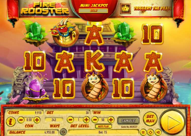 Play Fire Rooster slot