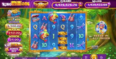 Fishin' Pots of Gold: Gold Blitz King Millions: Slot machine
