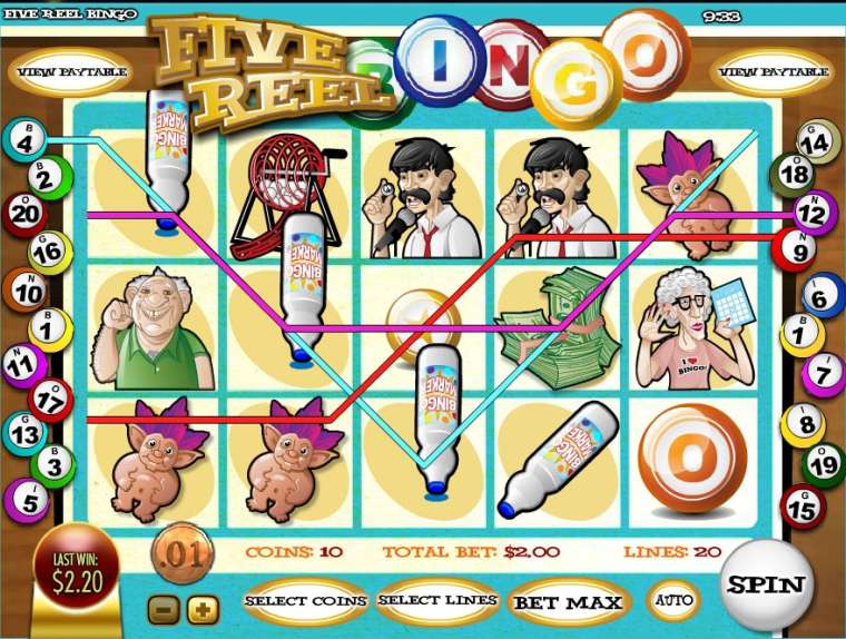 Play Five Reel Bingo slot