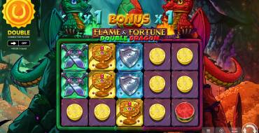 Flame & Fortune Double Dragon: Slot machine