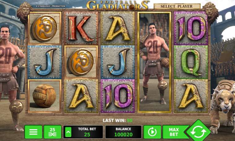 Play Football Gladiators slot